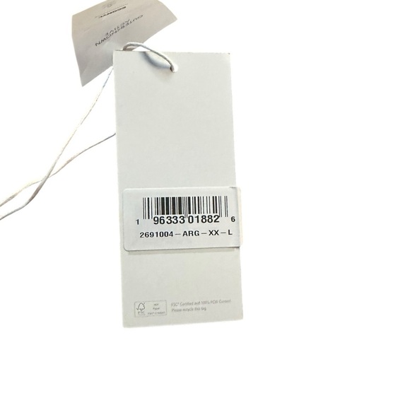 NWT Outdoor Voices Grey leggings Back Pocket wicking material w/ leg venting Lg - Picture 11 of 13